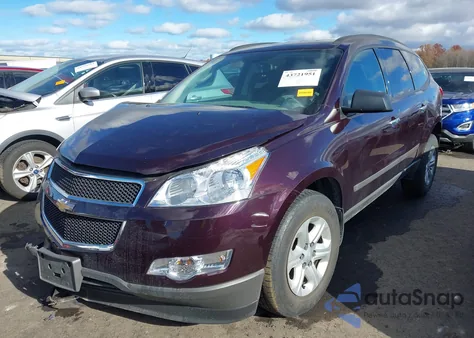 2010 Chevrolet Traverse Ls z USA, uszkodzony, nr VIN 1GNLREEDXAS128853